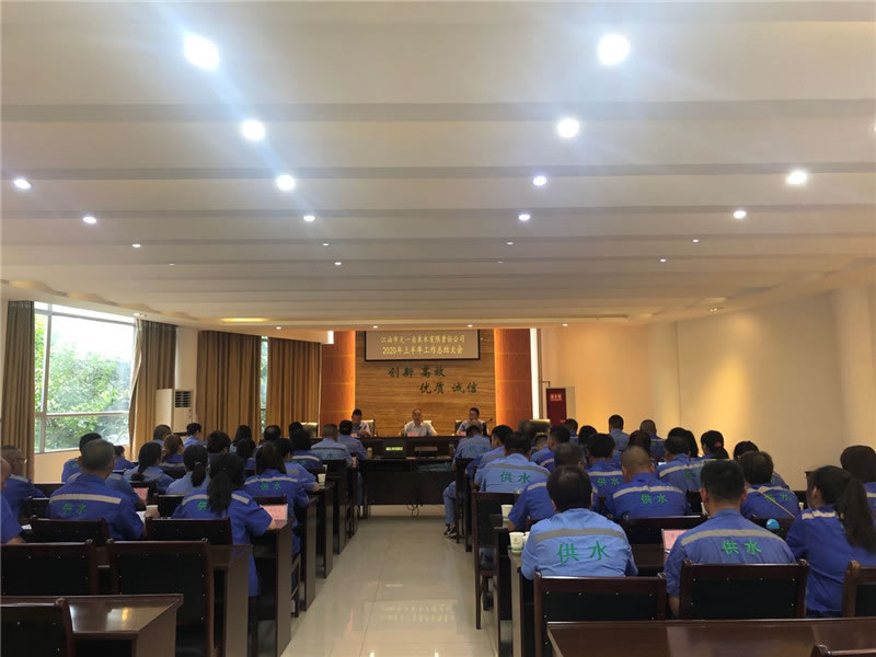 天一公司召开2020年上半年工作总结大会